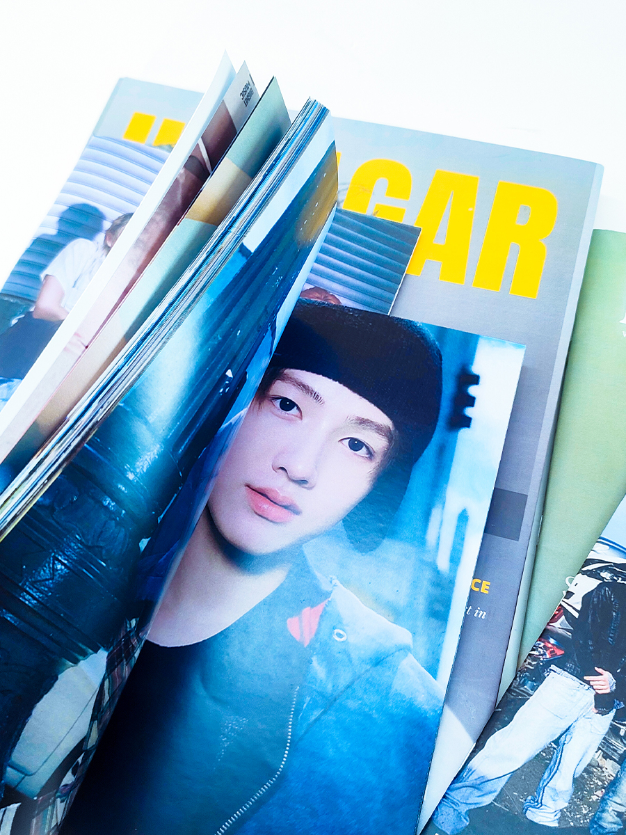 Magazine printing placeholder